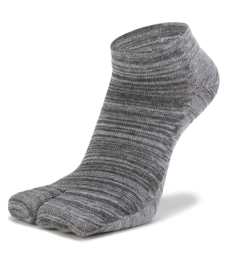 WIOIW Women's Two-Toe Tabi Socks, Ankle Socks for Running, Cotton, Sports, Casual, Commuting, School, Cute, Set of 6