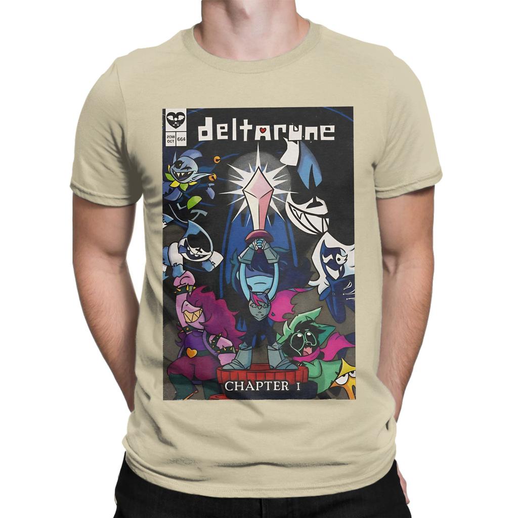 Deltatune Kapitel Lustig 100% Baumwolle T-Shirt deltarune T-Shirts Oberteile Für Unisex