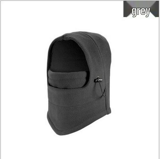 Outdoor Cycling Fleece Balaclava: Windproof, Ear-Protecting, Warm, Snow-Resistant Hat
