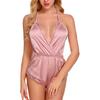 Women's Sexy Underwear Cut-out Open Back Hanging Neck Style Sling Bodysuit