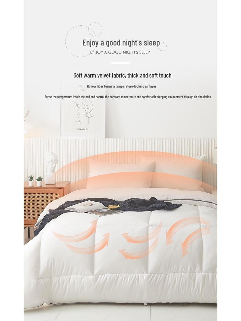 Love Meimiankang Winter Quilt: Double-Sided, Zippered Mother-Child Design for All Seasons