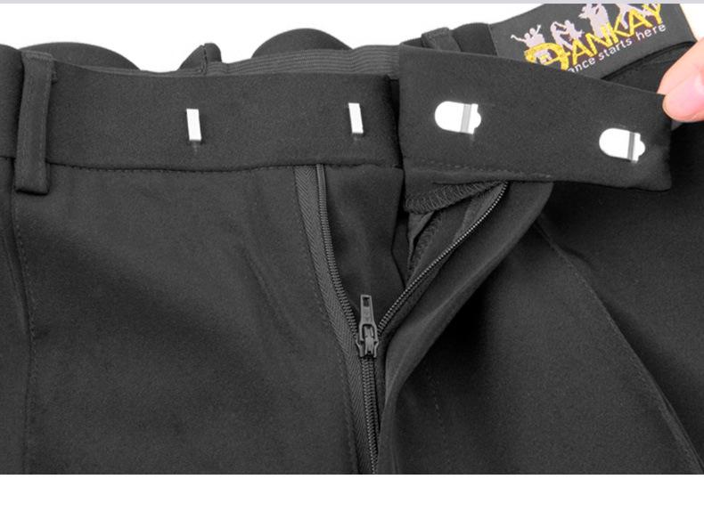 Pantalones de Baile Latino de Rendimiento Ajustados para Hombre Dankai