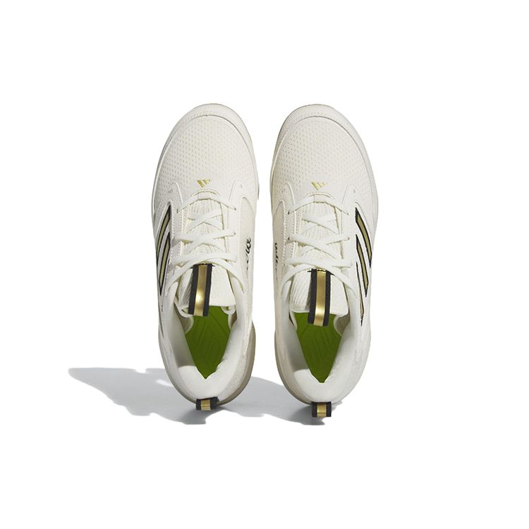 Adidas  Adizero PureHustle 3 Elite Off White Gold Metallic Women Sneakers Cream Core-Black ID7638