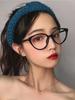 Anti Radiation Eyeglass Cat Eye Blue Light Blocking Glasses Replaceable Lenses Trendy Vintage Fashion Eyewear