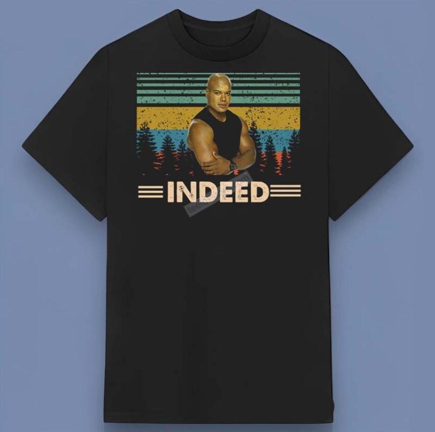 High-Quality Print Stargate SG-1 Teal’c Indeed Shirt Perfect Everyday Wear XXXXL