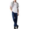 Calvin Klein Jeans Lässig Buchstabenlogo Bequemes Rundhals Kurzarm T-Shirt Herren Tops 81EM286-110