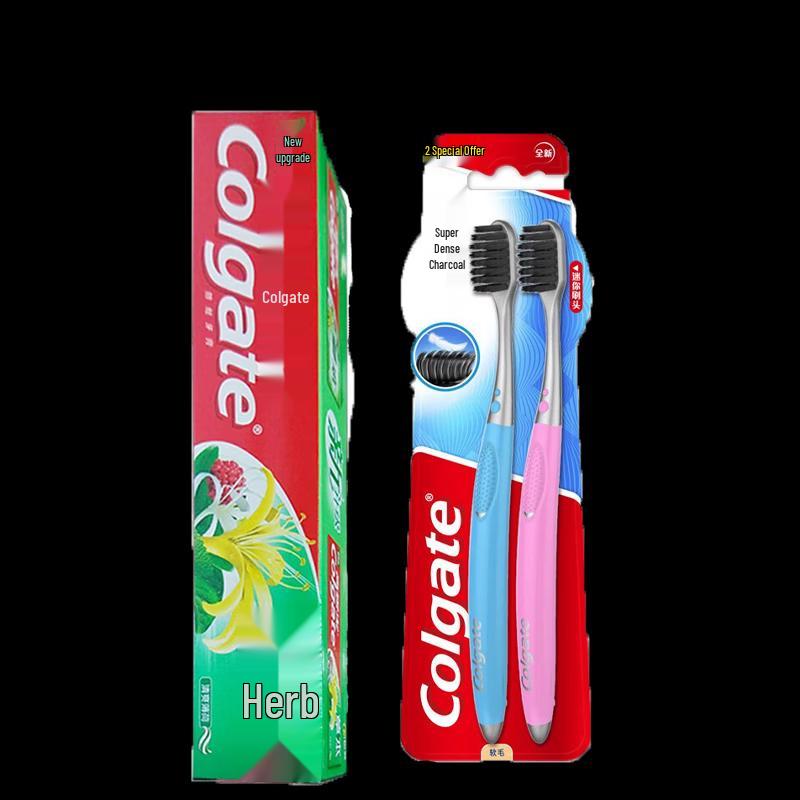 Colgate Herbal Toothpaste & Toothbrush Set