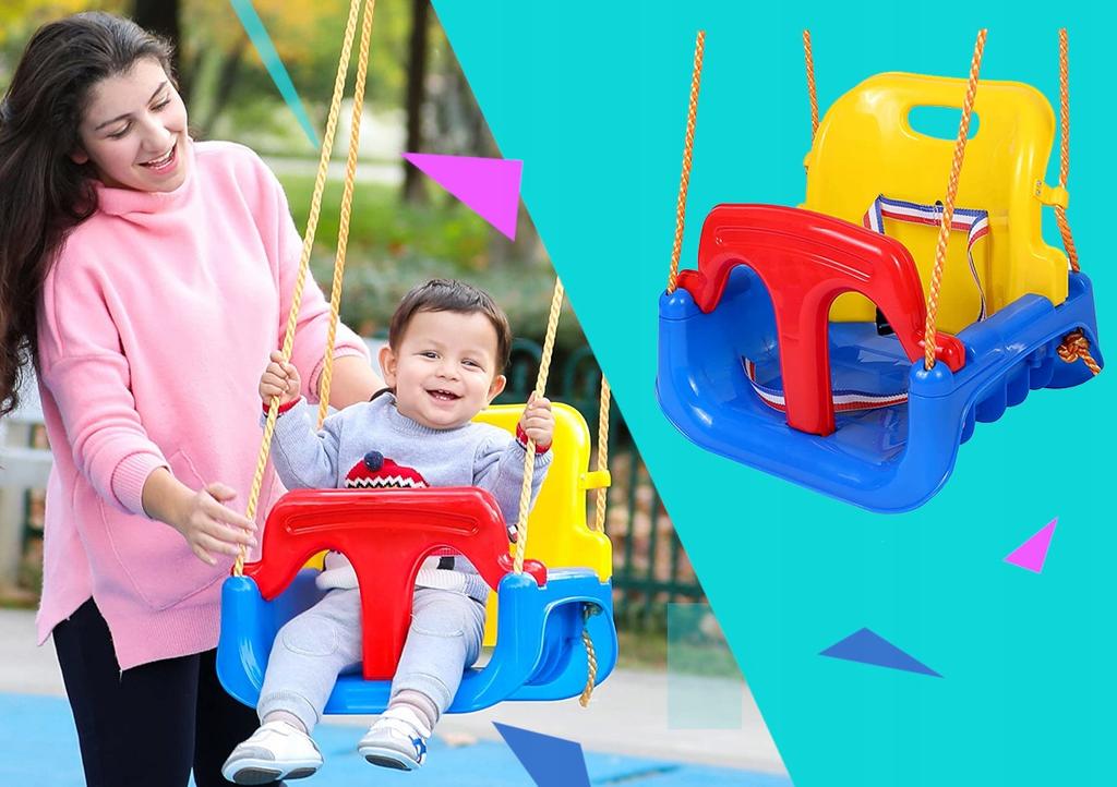 [PACZC] Children's swing, home and garden, 3-in-1 model, D740