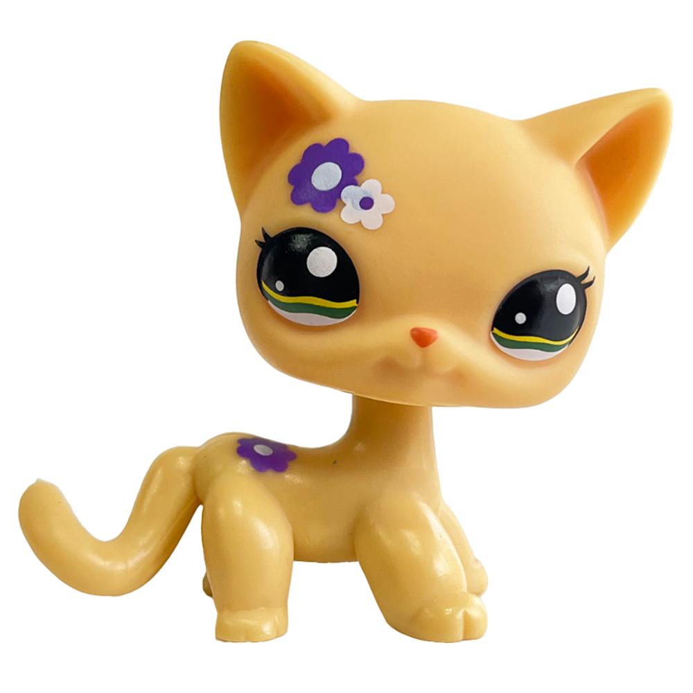 Rare pet shop lps toy toy Stands Short Hair Cat al Kitten Husky Puppy Dog Fox Cute Animal Old Bobble head toy