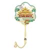 Luoyang Longmen Grottoes Fan-Shaped Metal Bookmark - Chinese Style Souvenir