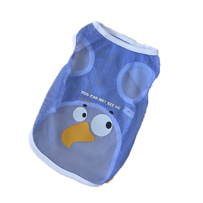 Sommer Coole Hundekleidung Neue Hunde Haustierweste Für Welpen Atmungsaktive Weste T-Shirt Kostüm Bulldog Hunde-T-Shirt Outdoor Haustiere Kleidung