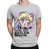 Usagi Tsukino Purple Funny 100 Cotton TShirt Tsukino Usagi Tees Tops For Unisex