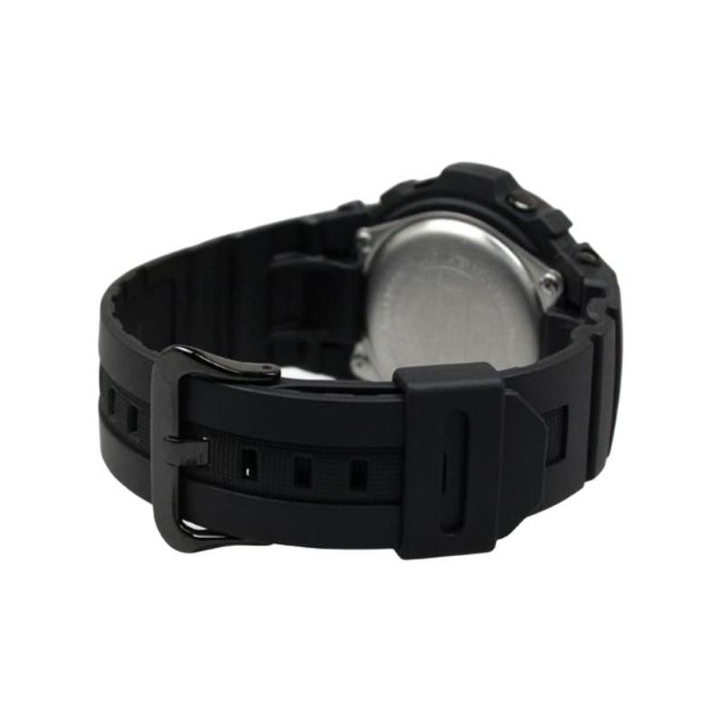 Casio G-SHOCK Series Fashionable and Vibrant Street Classic Pointer Dual Display Dial Waterproof Movement Quartz Movement Resin Strap AW-591BB-1A