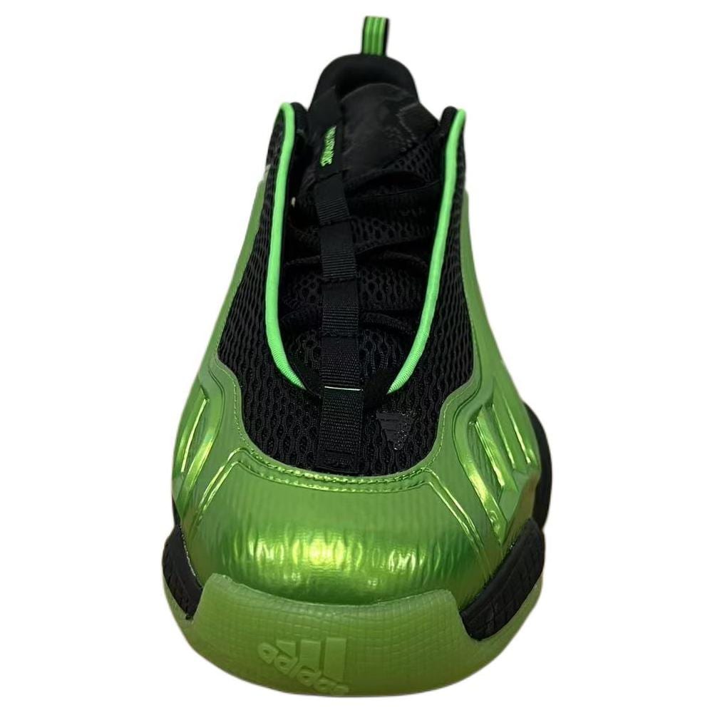 adidas Indurire vol. 8 Scarpe da Basket Basse Antiscivolo Resistenti all'Abrasione Unisex Verde Nero JQ2619