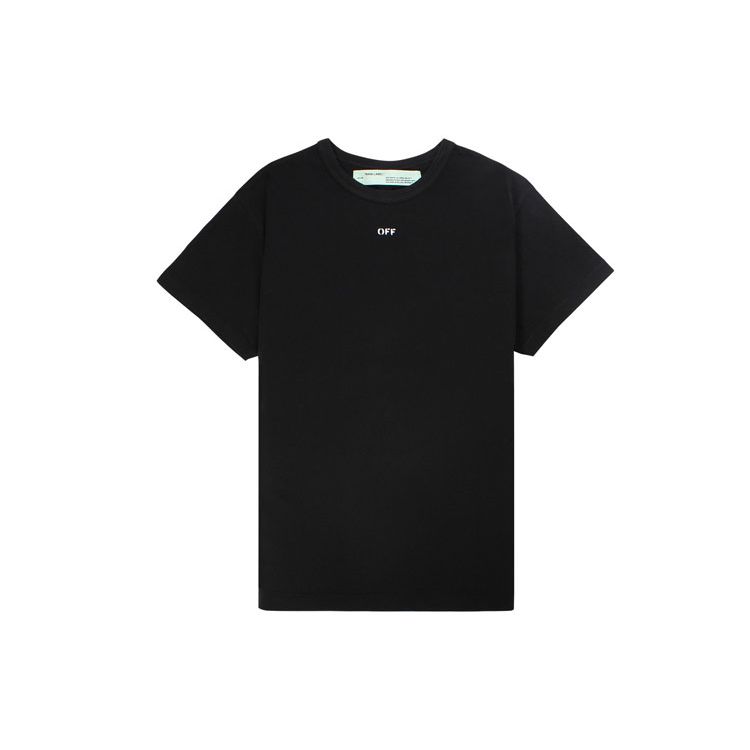 Off-White Tricou Arrows Hands S/S Negru Bărbați Îmbrăcăminte de stradă OMAA002S181850921088