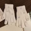 Cute Plush Gloves for Women In Autumn and Winter Thickened Warmth for Students Outdoor Cycling Trend