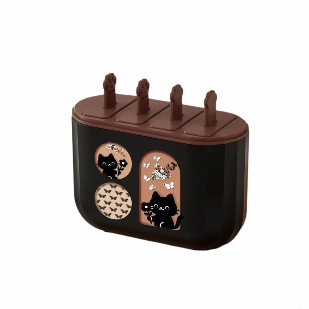 DIY Ice Cream Popsicle Mold Reusable Popsicle Mold Cube Tray New Homemade Ice Box Kitchen Use B