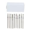 30pcs Portable & Durable Nail Drill Bits Set  Ideal For Nail Technicians And Diy Users