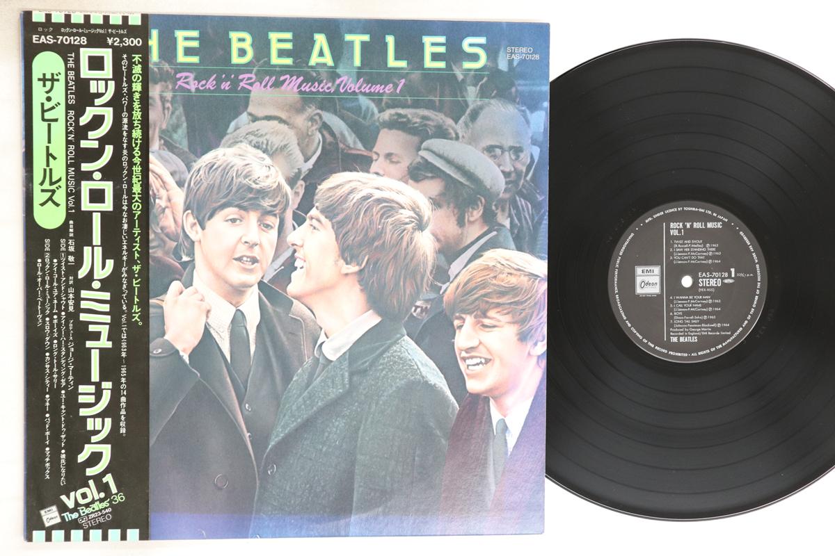 

LP Record BEATLES - Rock n Roll Music Vol.1 EAS70128 ODEON 1980 Japan Obi Rock Used