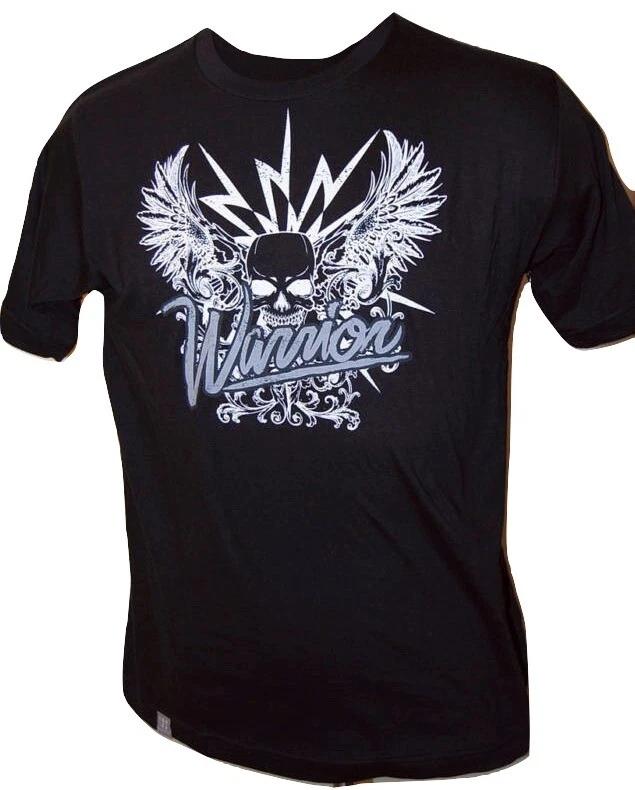 Warrior Organized Chaos Risen Skull Short Sleeve Black Hockey T-Shirt 3XL