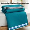 Cool Mat 2 Pillow Ice Silk Anti-Slip Bed Eet Single Person Student Dormi Summer Cool Mat Soft Comfortable Three-piece Set