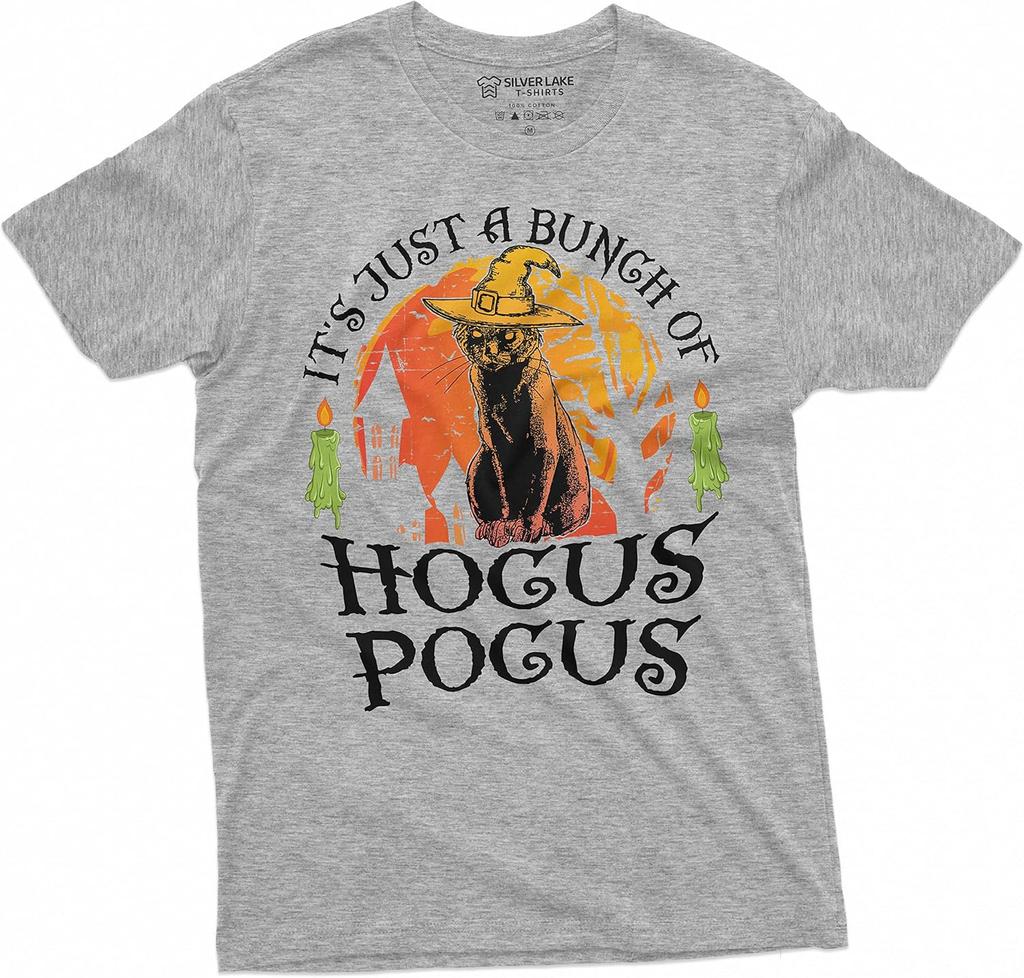 Halloween It's Just a Bunch of Hocus Pocus T-Shirt Funny T-Shirt