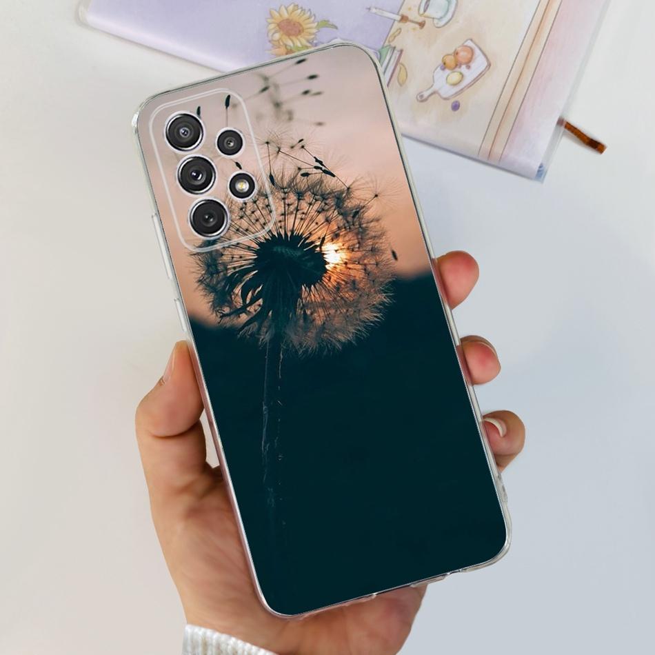Stylish Soft Silicone Case For Samsung Galaxy A33 A53 A73 5G Clear TPU Phone Back Cover For Samsung A73 A53 A33 A336B A53B A736B