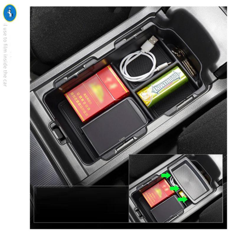 Auto Armrest Box Suitcase Central Control Storage Holder Tray Container Box Auto Accessories For Honda Civic 11th   2024