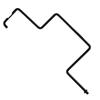 Stainless Steel Lawn Mower Replacement Belt Keeper Rod 747-06239B for XT 1 XT 2 LX46 LX42 LT46 Machines Multiple Mowers