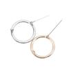 Silver Color Crystal Zinc Zinc Alloy For Women Men Round Circle Brooches Pins Accessories Jewelry Corsage