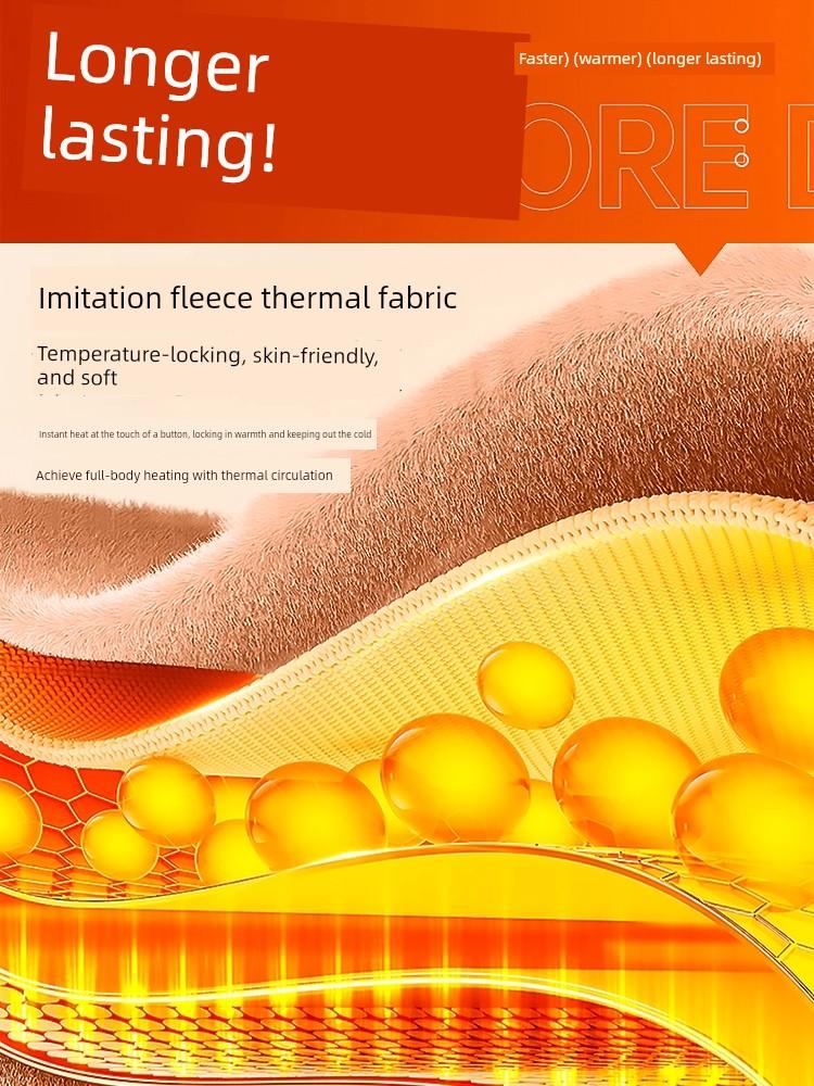 Large Water-Filled Hot Water Bottle for Bed Use, Extended Version, Great for Warming Feet While Sleeping