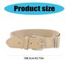 Baseball Belt Solid Color Softball Waist Belt Adjustable Elastic Comfortable Wearing Waistband Waist Band for Sports