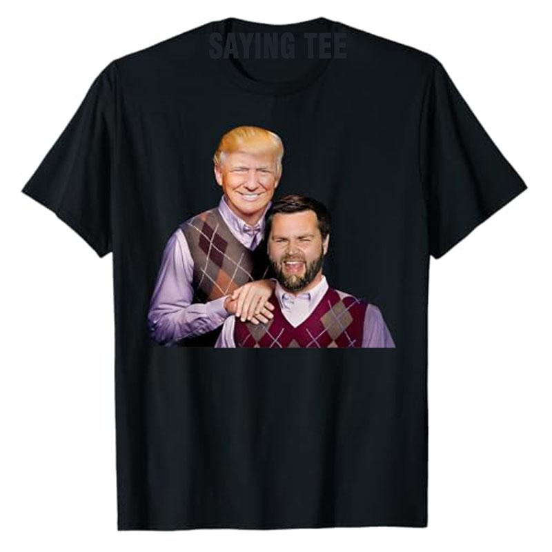 MAGA Vance 2024 Brüder Lustige Parodie MAGA J.D. Vance Bros T-Shirt Humor Lustig Kampagne Grafik Outfit Kurzarm Spruch T-Shirt