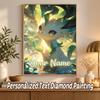 Leafeon Custom Name Diamond Painting Personalized 5D Full Drill DIY Diamond Art Home Decor