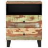 Nightstand 50x33x62 Cm Reclaimed Solid Wood & Engineered Wood