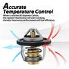 KPALAG Thermostat with Seal for Suzuki GSX-R600 GSX-R750 GSX-S750 GSF1250S GSX1300R 82℃ Thermostat Replacement # 17670-76G00