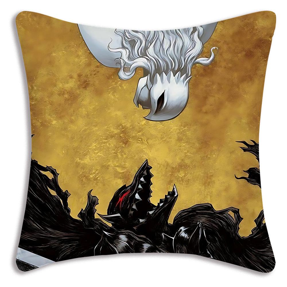 Berserk Pillowcase Pillow Covers Decorative Pillows Room Decorating Items Sofa Cover Modern Home Decoration Anime Cushion Decor