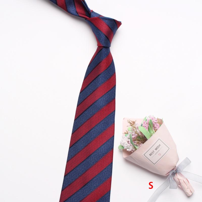 Business Dress Suit Tie Men'S Polyester Red Wedding Tie