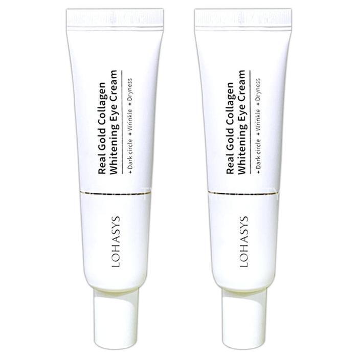 LOHASYS Real Gold Collagen Whitening Eye Cream 30g x 2 (31497631)