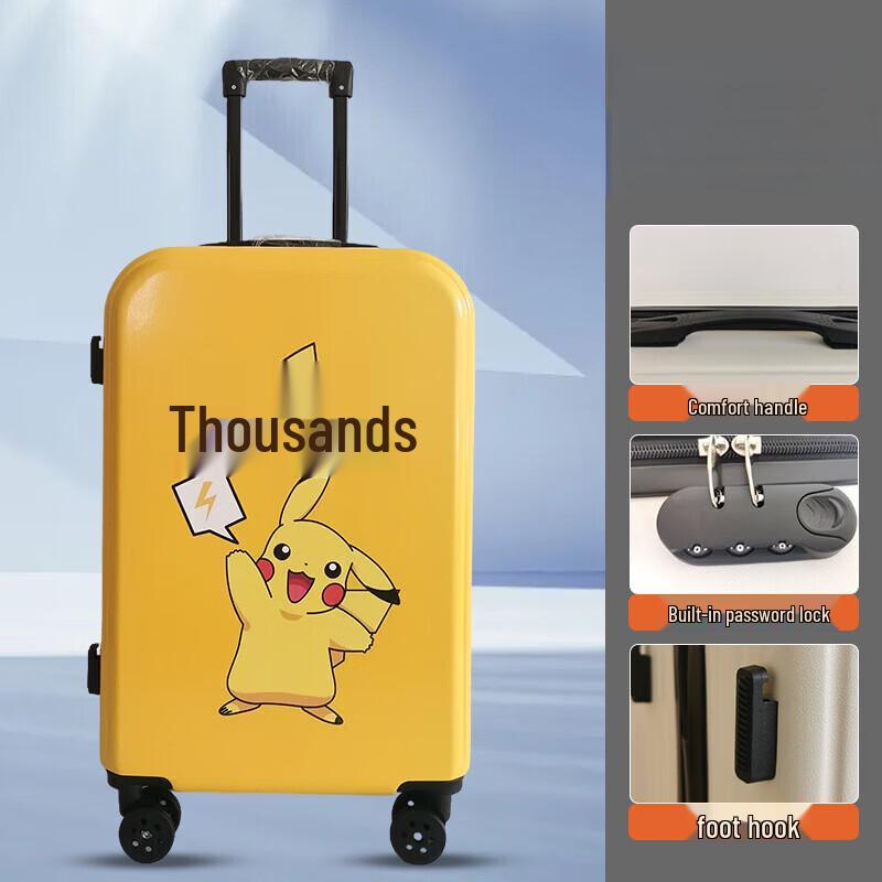Pikachu Hardshell Luggage