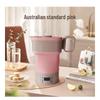 Portable Folding Silicone Electric Kettle with Touch Control and Global Voltage Adapter (110V-220V)