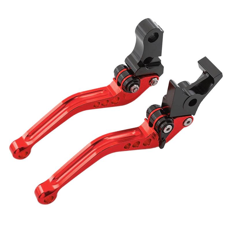 1 Pair Red Brake Clutch Lever Handle Fit For Honda CBR1000RR Fireblade CB1000R