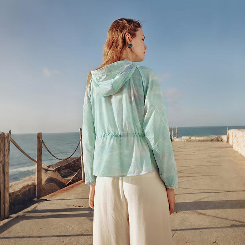 Tanboer Women's Hooded Lightweight Sun Protection Jacket