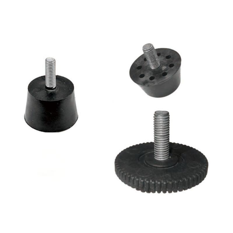 4Pcs Adjustable Furniture Leg Pad Screw In Foot Mat Table Chair Leveling Foot Pad Fitness Equipment Shock Absorption Pad
