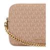 Michael Kors Bryant Logo Canvas Shoulder Bag Regular Women's Beige