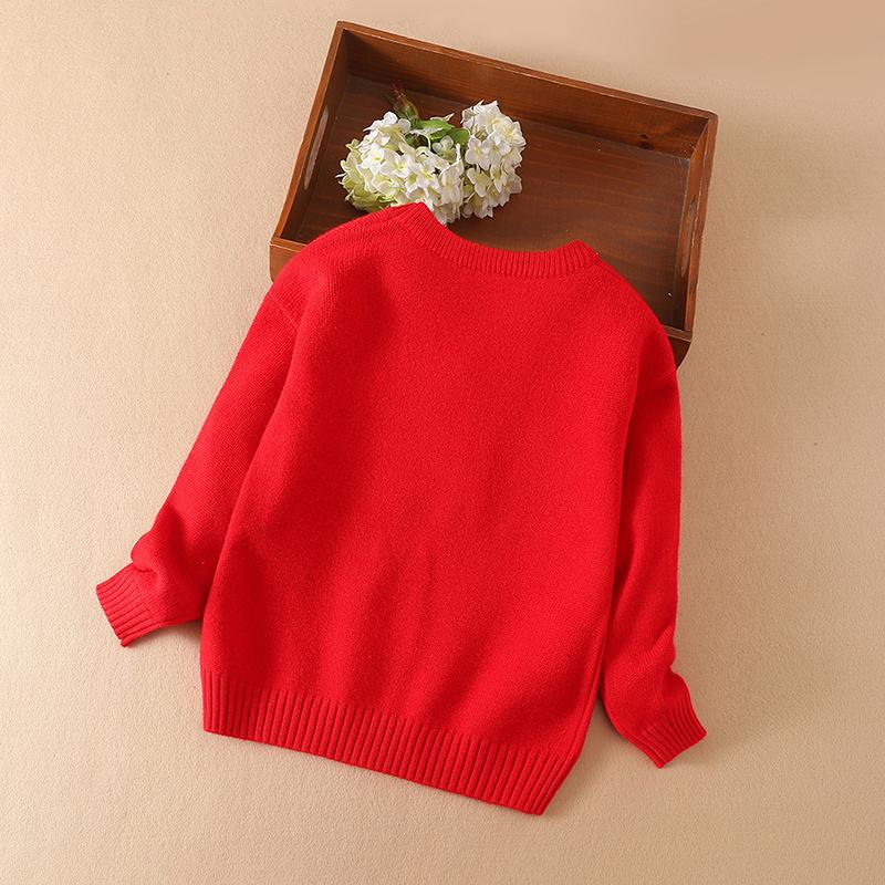 Baby Girls Sweater Knit Pullover Clothes Autumn Winter Soft Wool Clothing 2024 Christmas Sweatshirts Boys Snowman Outfit