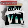 3pcs Duvet Cover Set (1*Duvet Cover + 2*Pillowcase, Without Core), Custom Name Final Fantasy Pattern Bedding Set, Home Bedroom Decor Gift
