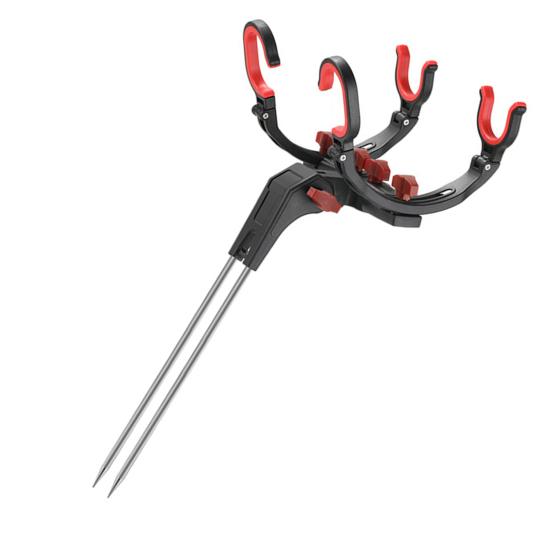 Fishing Rod Holder Adjustable High Toughness Lengthened Bank Fishing Rod Rack Stand