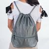 Women's Backpack Unisex Drawstring Soft Skin Waterproof Gym Swim School Dance Sport Bag Shoulder Bag