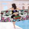 Cartoon Dollar Monopolys Anime Beach Swimming Towel Soft Absorbent Washcloth Children's Gifts for Kids Travel Camping Gym